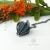 Blue sea inside - srebrny wisior z surowymi apatytami / Alabama Studio / Biżuteria / Wisiory