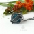 Blue sea inside - srebrny wisior z surowymi apatytami / Alabama Studio / Biżuteria / Wisiory