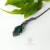 Kalia z zielonym onyksem - srebrny wisior z motywem kwiatowym / Alabama Studio / Biżuteria / Wisiory