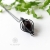 Granat w pąku na zamówienie - minimalistyczny, srebrny wisior z surowym granatem / Alabama Studio / Biżuteria / Wisiory