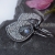 Błękitne ogniki - eleganckie, srebrne kolczyki wire wrapping z labradorytami / Alabama Studio / Biżuteria / Kolczyki