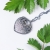 Mgły nad jeziorem - elegancki, srebrny wisior wire wrapping z kwarcem szarym / Alabama Studio / Biżuteria / Wisiory