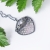 Mgły nad jeziorem - elegancki, srebrny wisior wire wrapping z kwarcem szarym / Alabama Studio / Biżuteria / Wisiory
