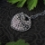 Mgły nad jeziorem - elegancki, srebrny wisior wire wrapping z kwarcem szarym / Alabama Studio / Biżuteria / Wisiory