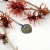 Little morning dew - srebrny wisior wire wrapping z cyrkoniami / Alabama Studio / Biżuteria / Wisiory