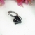 Tourmaline black - minimalistyczny, srebrny pierścionek z czarnym turmalinem / Alabama Studio / Biżuteria / Pierścionki