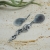 Znalezione na brzegu - asymetryczne kolczyki ze srebrnymi muszelkami / Alabama Studio / Biżuteria / Kolczyki