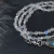 W blasku księżycowej nocy - srebrna bransoletka z labradorytem / Alabama Studio / Biżuteria / Bransolety