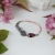 Rubinowy sen - srebrna bransoletka z rubinem i różowym opalem / Alabama Studio / Biżuteria / Bransolety