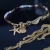 Złota fala - bransoletka w stylu boho z turmalinami / Alabama Studio / Biżuteria / Bransolety