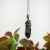 My heart is tourmaline black - srebrny wisior z surowym turmalinem / Alabama Studio / Biżuteria / Wisiory
