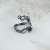 Love letters II - fantazyjny, srebrny pierścionek z granatem / Alabama Studio / Biżuteria / Pierścionki