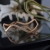 Rose gold wave - awangardowa bransoleta ze srebra i stopu rose gold filled / Alabama Studio / Biżuteria / Bransolety