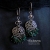 Alabama Studio, Biżuteria, Kolczyki, Emerald lady