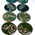 dekory w zieleniach2 / studio sensual / Dekoracja Wnętrz / Ceramika
