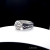atelier Skrocki, Biżuteria, Pierścionki, pierścionek z białym szafirem i rubinami.
