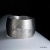 Srebrny obrączka w stylu architektonicznego betonu / Artur Skrocki / Biżuteria / Dla mężczyzn