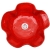 umywalka czerwony kwiat / Dekornia / Dekoracja Wnętrz / Ceramika