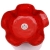 umywalka czerwony kwiat / Dekornia / Dekoracja Wnętrz / Ceramika