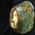 Maska w zieleni lasu / zazuu / Dekoracja Wnętrz / Ceramika