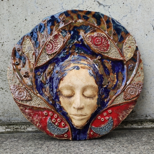 Maska Lina / zazuu / Dekoracja Wnętrz / Ceramika