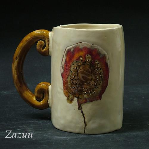Makowy kubeczek / zazuu / Dekoracja Wnętrz / Ceramika