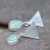 Joanna Mikowska, Biżuteria, Kolczyki, So Triangle. Chalcedon.