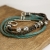 Brown and Turquoise - bransoleta  / Anioł / Biżuteria / Bransolety