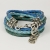 Anioł, Biżuteria, Bransolety, Sea Blue - bransoleta 