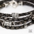 Dark Brown Leather Strap - bransoleta / Anioł / Biżuteria / Dla mężczyzn