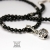 Anioł, Biżuteria, Dla mężczyzn, Black Onyx Skull  - naszyjnik 
