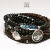 NOMADA (brown leather strap) - komplet bransolet / Anioł / Biżuteria / Dla mężczyzn