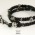 NOMADA (black strap, skull) - komplet 2 bransolet / Anioł / Biżuteria / Bransolety
