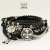 NOMADA (black leather strap) - komplet bransolet / Anioł / Biżuteria / Dla mężczyzn