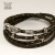 Brown Leather Strap - bransoleta / Anioł / Biżuteria / Dla mężczyzn