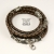 Brown Leather Strap - bransoleta / Anioł / Biżuteria / Bransolety