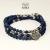 Anioł, Biżuteria, Bransolety, NOMADA (lapis lazuli) - bransoleta