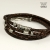 Brown Leather Strap - bransoleta / Anioł / Biżuteria / Bransolety
