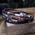 Brown Braided Strap - bransoleta  / Anioł / Biżuteria / Bransolety