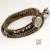 Anioł, Biżuteria, Bransolety, NOMADA (leather strap) - bransoleta