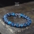 SNAKE - bransoleta z niebieskiego jaspisu / Anioł / Biżuteria / Bransolety