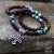 ROSARY - naszyjnik z krzyżem / Anioł / Biżuteria / Dla mężczyzn