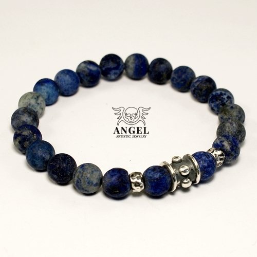 Lapis Lazuli - bransoleta / Anioł / Biżuteria / Bransolety