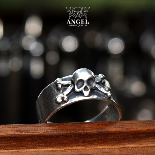  Dust N' Bones  - pierścień / Anioł / Biżuteria / Dla mężczyzn