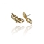 Złocone kolczyki z ornamentami- Erin / Dorota Kos / Biżuteria / Kolczyki