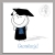MRS WUDRAWS, Scrapbooking, Kartki, Absolutorium- gratulacje dla radcy