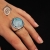 ZORZA - pierścionek, sygnet