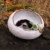 Ceramiczna skorupa i białe ptaki / w.inspiracji / Dekoracja Wnętrz / Ceramika
