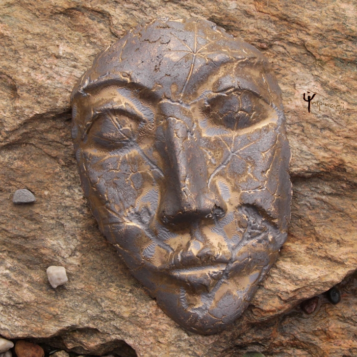 Maska z Natury - Ninlit / w.inspiracji / Dekoracja Wnętrz / Ceramika