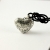 serce w miniaturze - srebrny wisiorek